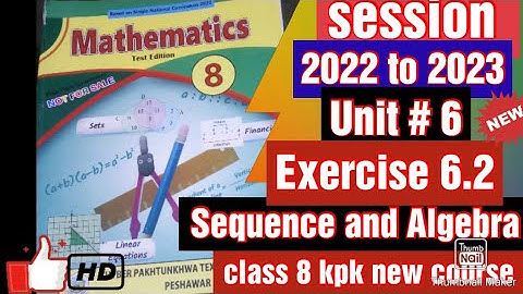 class 8 mathematics new book exercise 6/ unit 6.2 @waseemasalman786
