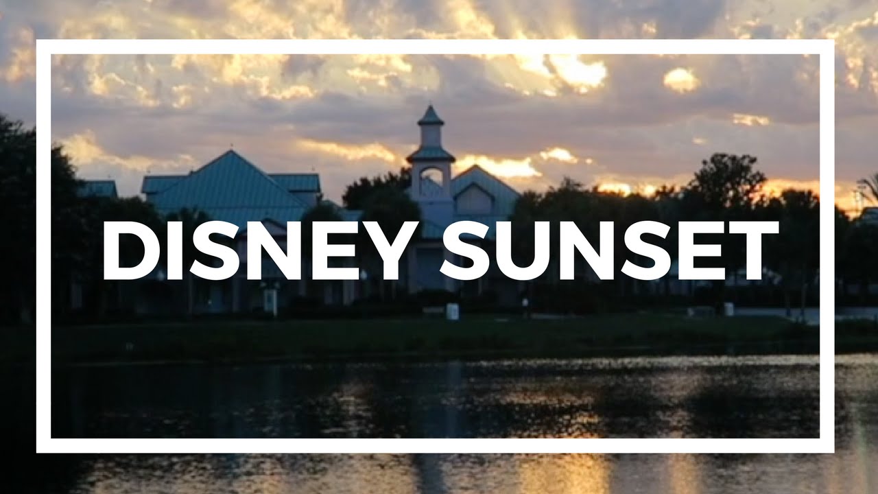 walt disney world vacation DISNEY WORLD VACATION SUNSET