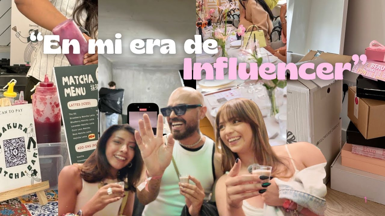 Colaboración internacional & mi primer evento como creadora de contenido | Vlog 10