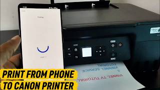 How to Print From Android Phone To Canon Printer | Android Print Tutorial