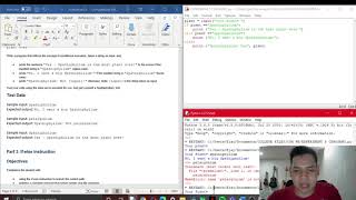 EXPERIMENT 5: BOOLEAN VALUES AND CONDITIONAL EXECUTION