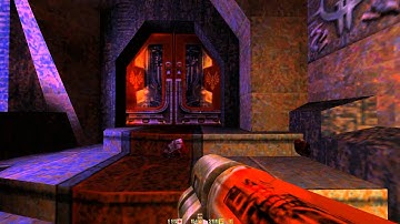 Quake 2 - Unit 9.2 Lower Palace & Upper Palace - Uncommented Widescreen 60fps