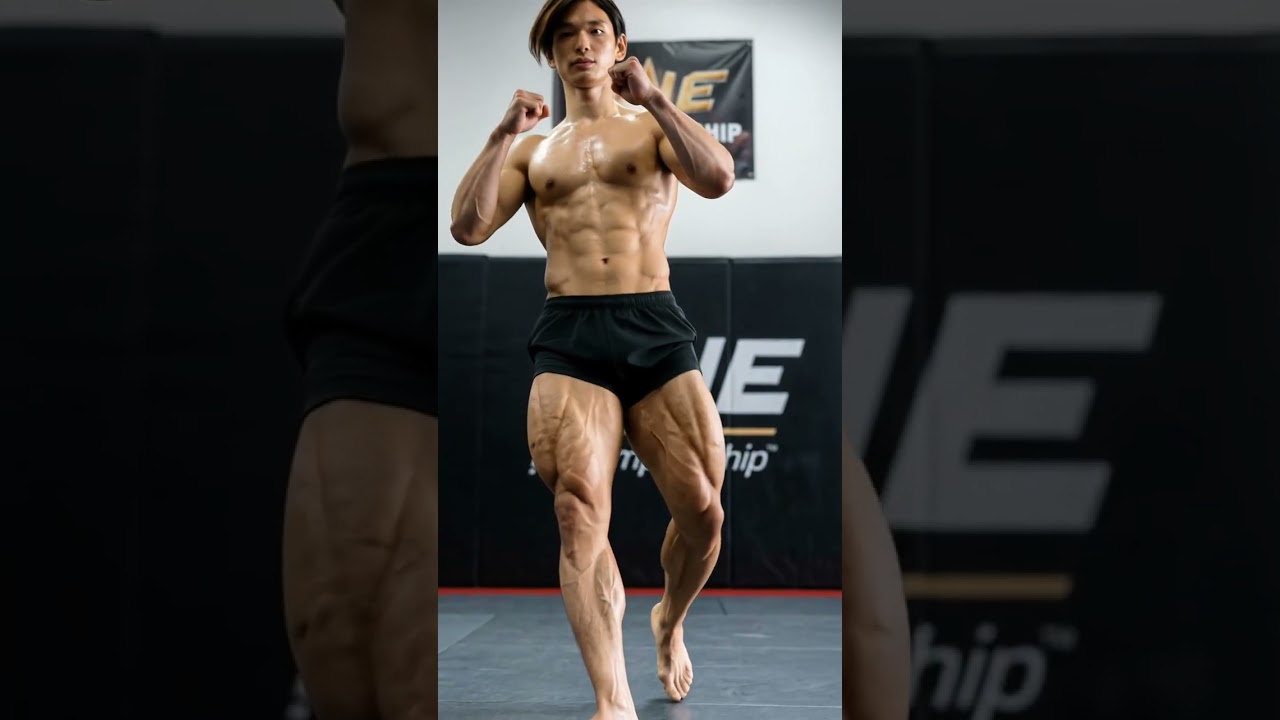 Power Kicks Like a Muay Thai Champion: Jayden’s Leg Strength in Action 