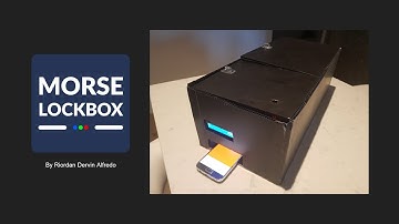 Morse Lock box Demonstration video - FIT3146