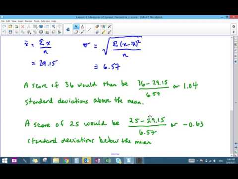 Measures of Spread_Z-scores