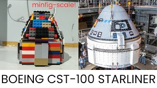 LEGO Boeing CST-100 Starliner MOC! (minifigure scale!)