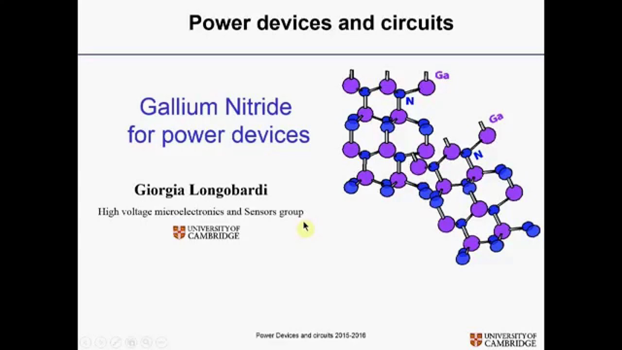 GaN Power devices - Summary and Introduction - YouTube