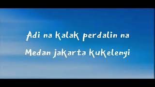 Lirik lagu karo 206 Jumpa Tempat Biasa