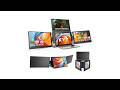 Review Triple Screen Laptop Monitor Extender Quad Monitor 15.6 FHD USB C