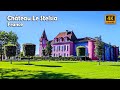 Ref:SdVfVDoaK3U  ch�teau le stelsia stunning hotel and park, nouvelle aquitaine, france, walking tour [4k/60fps]
