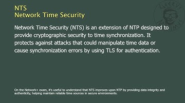 NTS - Network Time Security