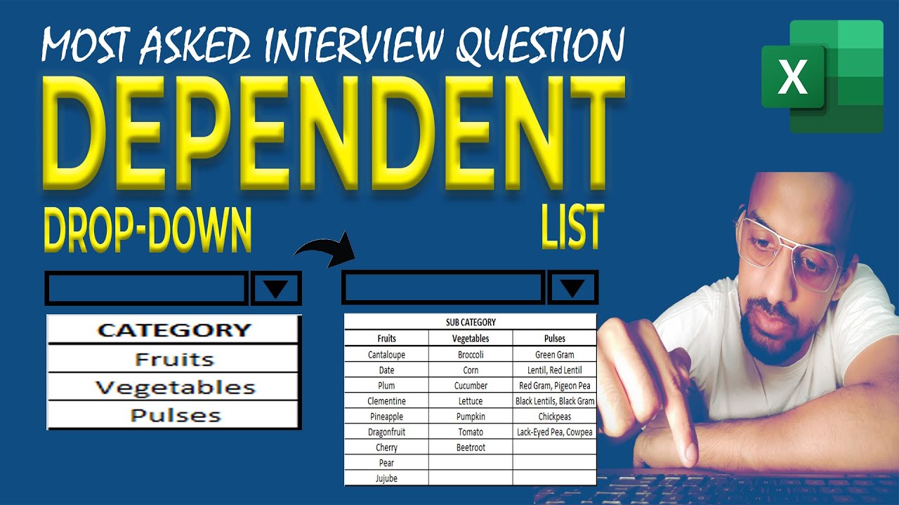 Dependent Dropdown List In Excel How To Create Dependent Drop Down Dependent Dropdown List In Excel How To Create Dependent Drop Down
