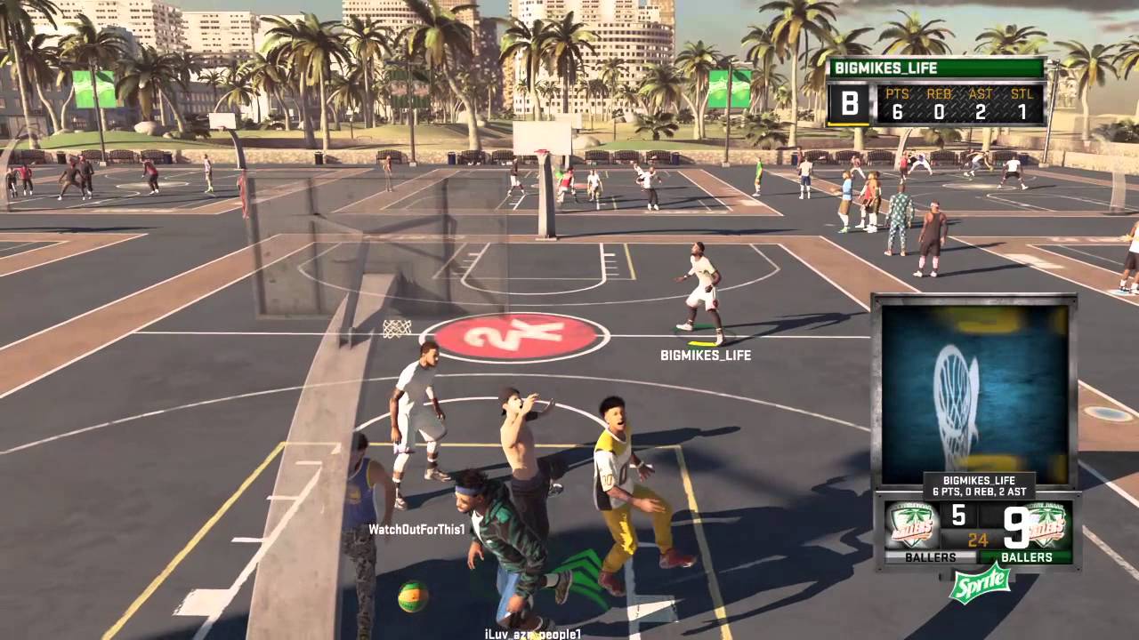NBA 2K15 Mypark LIGHTWORK!!