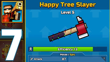Pixel Gun 3D From Zero To Hero - Happy Tree Slayer Gameplay Walkthrough Part 7 (Android,PC,IOS)