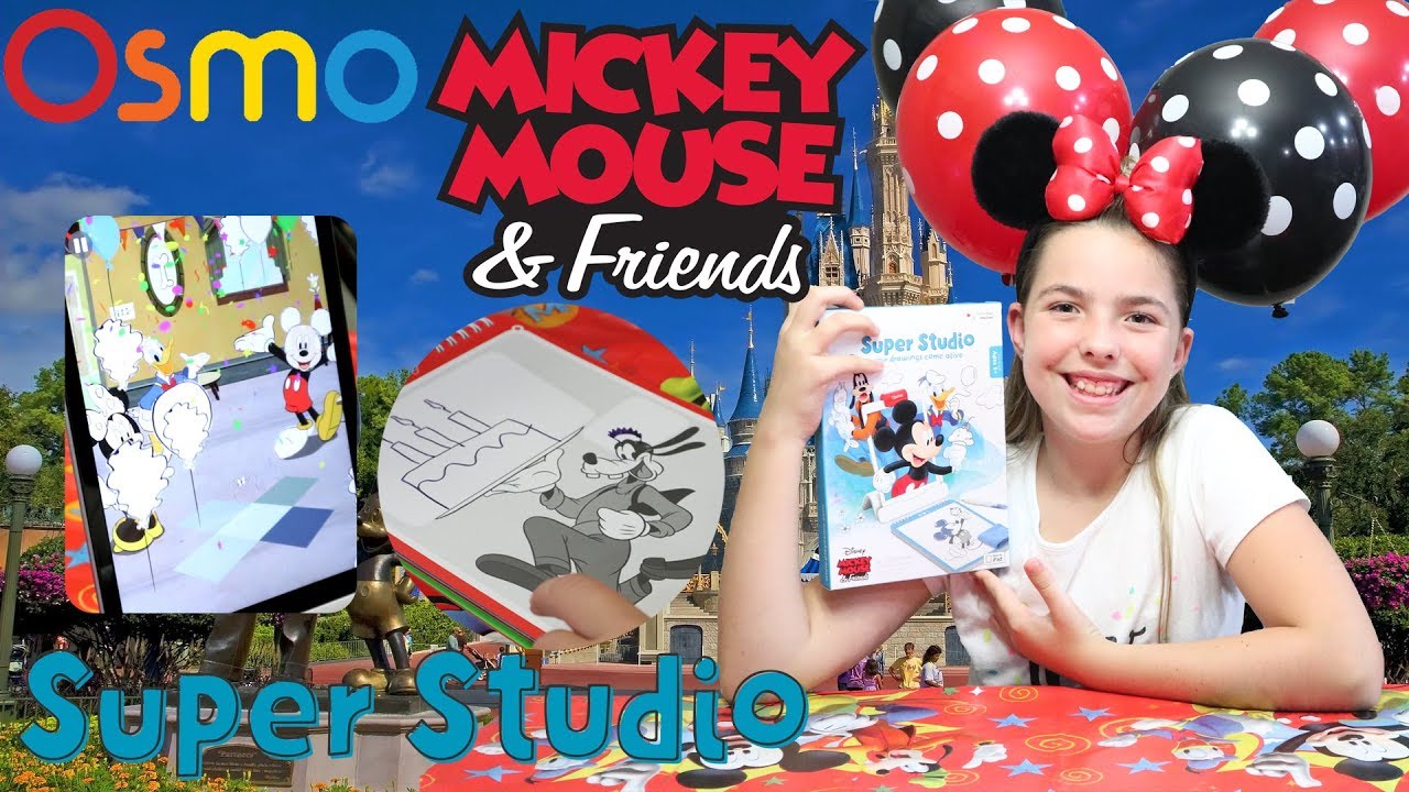 OSMO Super Studio Mickey Mouse and Friends come to Life *NEW* Mickey 90th Birthday Party