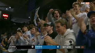 2022/11/13 - Drake vs #4 Iowa -