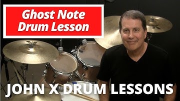 Ghost Note Drum Lesson - Funk Rock Drum Lessons