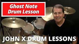 Ghost Note Drum Lesson - Funk Rock Drum Lessons
