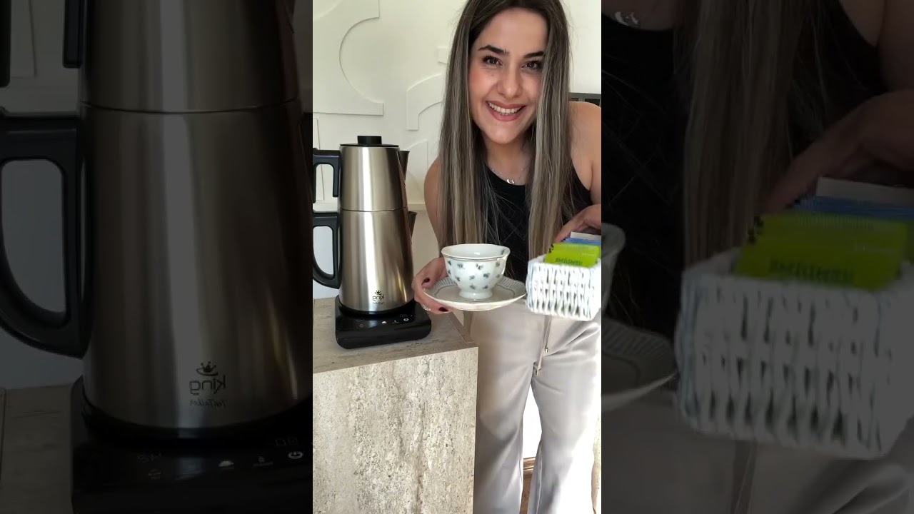 KCM388 Teatalker Konuşan Çay Makinesi 2200W