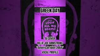 Green Day - Look Ma, No Brains! (AI Cover) #greenday #americanidiot #saviors #aicover #punk #rock