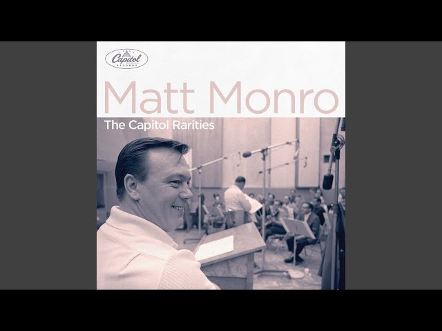 Matt Monro - A Place In Paris