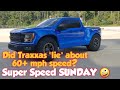 Super Speed SUNDAY 🤪 - Traxxas Raptor R w/High Speed Pinion Gear(19t) 3s Run. Did it hit 60 mph???