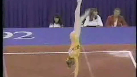 Monique Allen - 1992 Olympics AA - Floor Exercise