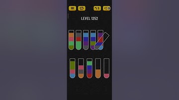 Water sort puzzle level 1252
