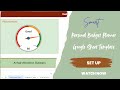 Smart Personal Budgeting Google Sheet Setup by Desigine