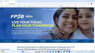 How to update CPD points in FPSB INDIA portal