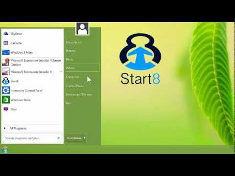 Windows 8 start menu returns with Start8 from Stardock!