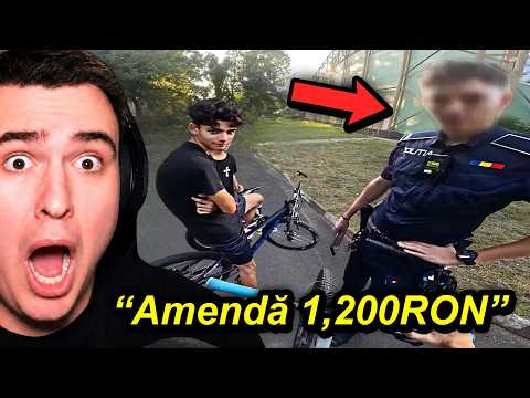 Poliția Română Amendează Copii...