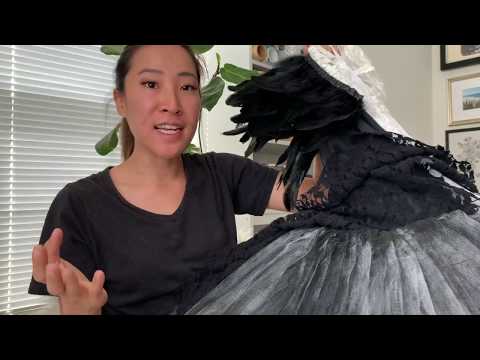 Black Swan Inspired Ballet Tutu Halloween Costume DIY