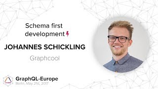 Celebrity Schema first development - Johannes Schickling - GraphQL-Europe 2017 Wealth