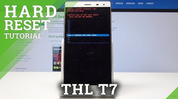 How to Hard Reset THL T7 - Bypass Screen Lock