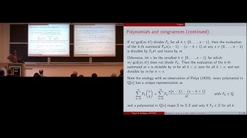 Kiran Kedlaya: Bhargava