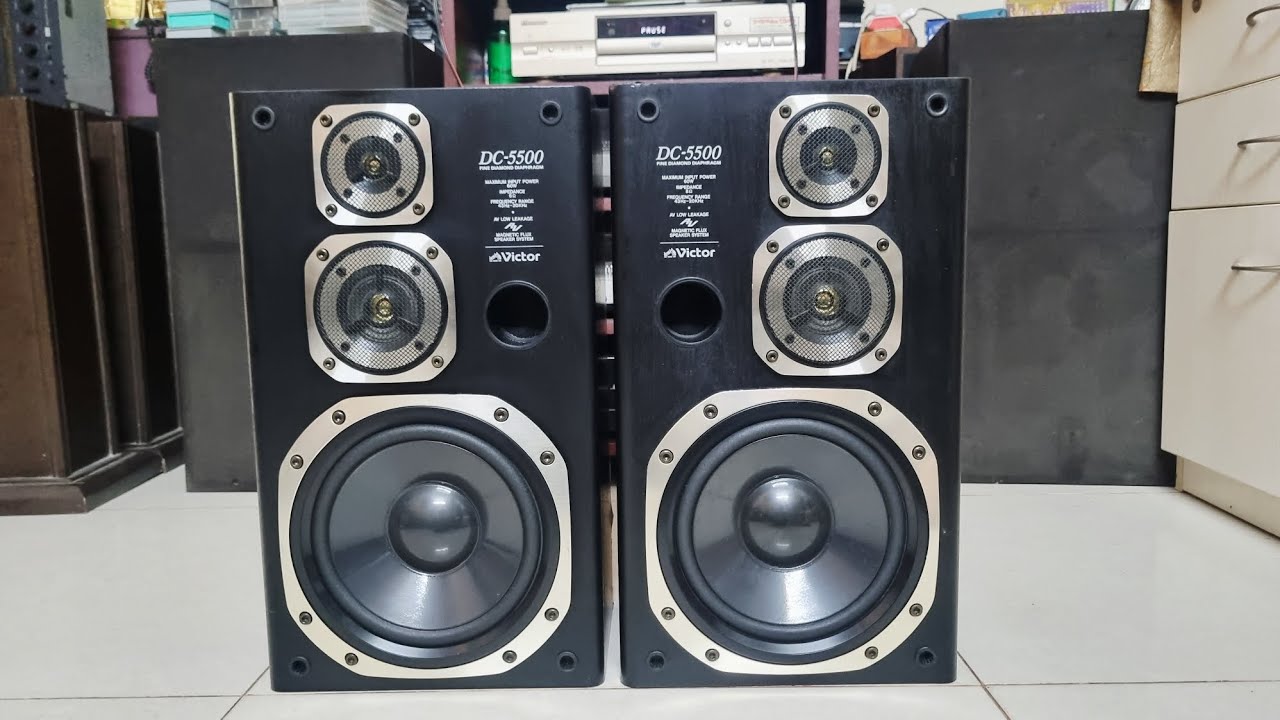 スピーカー・ウーファー Victor Creation 3Way Bass Reflex Speaker Audio & Multimedia / Victor Creation 3Way Bass Reflex Speaker