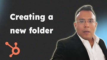 Creating a new folder for your sales hubspot 2025