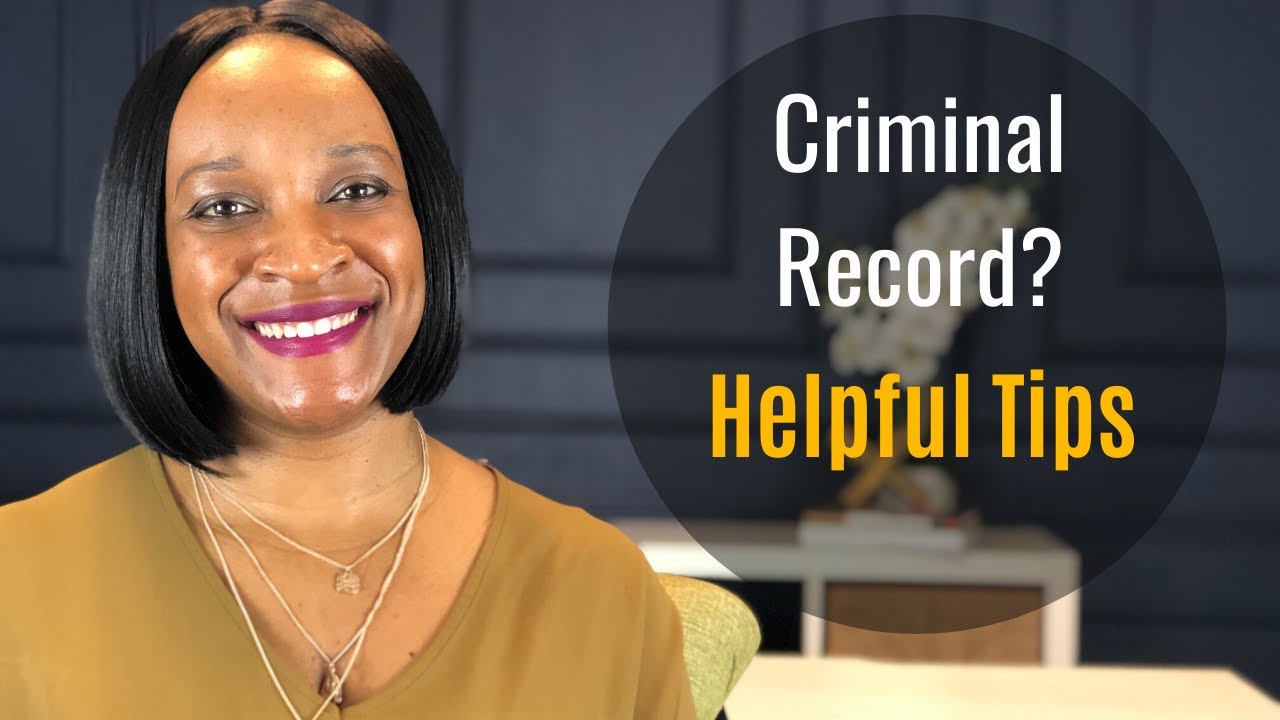 Applying for a job with a CRIMINAL RECORD - YouTube