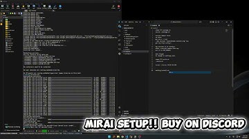 How to setup Mirai BOTNET TUT (New botnet variant)
