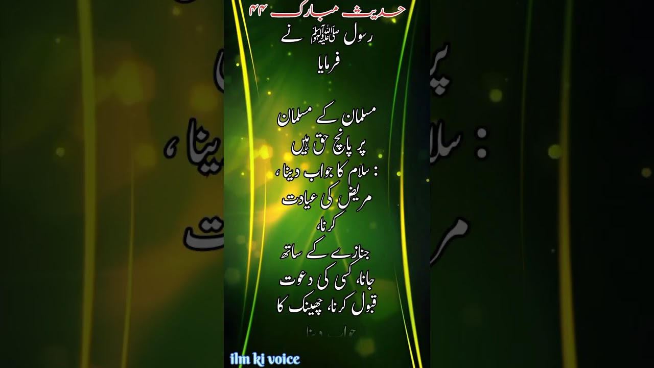 sahih bukhari hadees no 44 ilm ki voice 