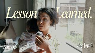 VLOG | Taught my kids a lesson that ended up teaching me | finding harmony ep. 8