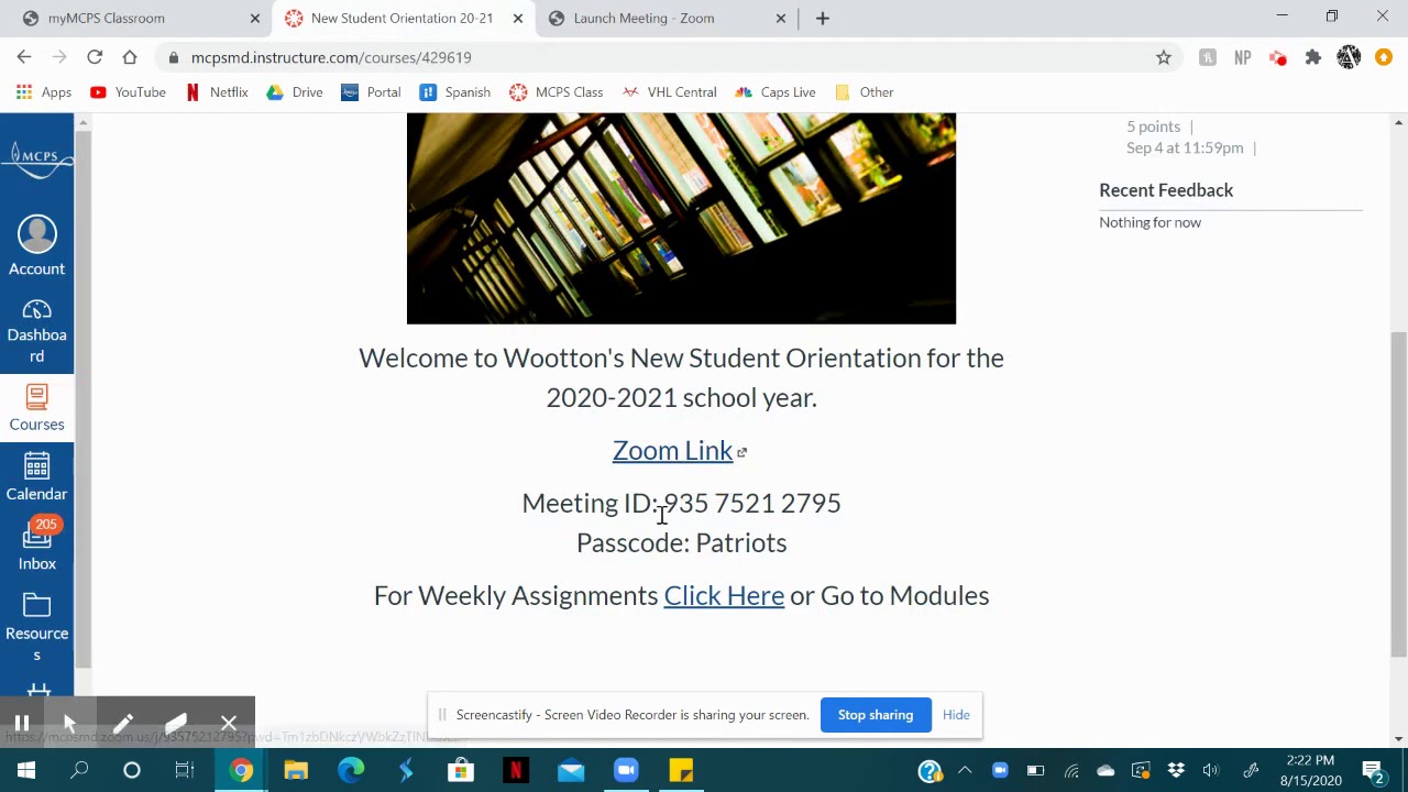 MyMCPS Classroom Tutorial YouTube Mymcps Classroom Tutorial Youtube