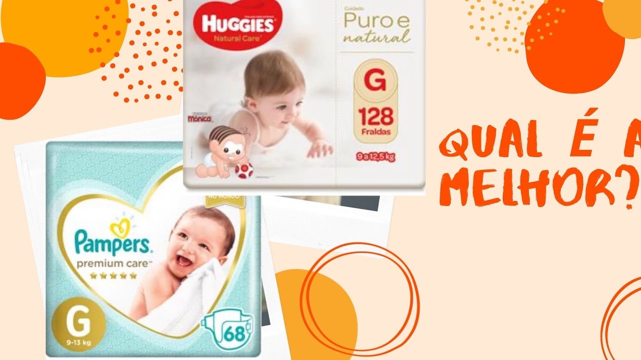 pampers e huggies