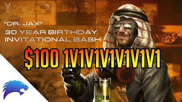 LIVE | $100 1v1v1v1v1v1v1 FFA Challenge | 7 Players | Generals Zero Hour