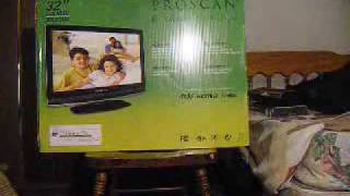 Proscan PLDEDV3285 32″ 1080p 60Hz LED HDTV/DVD Combo Unboxing PROSCAN 32'' HDTV 720p-1080i