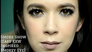 Smoke Show (Easy KKW Inspired Smokey Eye) | Alexis Danielle
