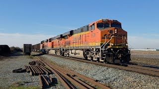 BNSF Coal Train At Mud Bay British Columbia Canada