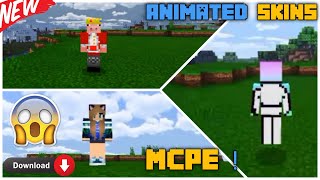 Animated skinsMods For Minecraft Pe ! Skins Addons For Minecraft Pe ! Mcpe Mods | Mcpe Addons | screenshot 4