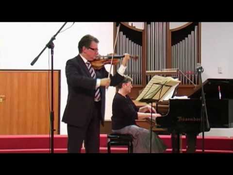 Brahms Scherzo - Micho Dimitrov (violin) Violeta P...